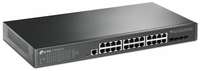 Коммутатор TP-Link JetStream 24-Port Gigabit L2+ Managed Switch with 4 10GE SFP+ Slots and UPS Power Supply