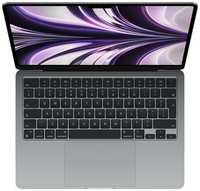 Apple MacBook Air 13″ (M2, 8C CPU/8C GPU, 2022), 8 ГБ, 256 ГБ SSD, A2681 (MLXW3) космос