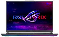 Ноутбук ASUS ROG Strix G18 2023 G814JI-N6062 90NR0D01-M002U0 (18″, Core i9 13980HX, 16Gb /  SSD 1024Gb, GeForce® RTX 4070 для ноутбуков) Серый