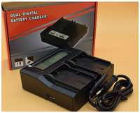 DGITAL Двойное зарядное устройство с ЖК-дисплеем для цифровой камеры для Canon LP-E6