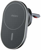 Магнитный держатель Deppa MagSafe Crystal, для телефона, автомобильный, 55203-OZ / Без заводской упаковки