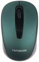 Мышь беспроводная Гарнизон GMW-450-2 зеленый 1000 DPI 2 кнопки + колесо-кнопка