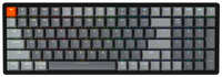 Клавиатура Keychron Беспроводная клавиатура Keychron K4 Black (RGB, ABS+Alum, Gateron G pro Brown Switch)