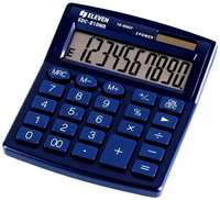 Калькулятор настольный Eleven SDC-810NR-NV, 10 разрядов, двойное питание, 127*105*21мм