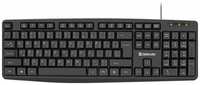 Клавиатура Defender HB-164RU стандартная, чёрная, кабель 1.8м
