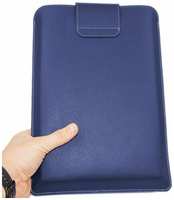 Кожаный чехол для Macbook 13, 14 дюймов, папка для ноутбука 13,3 - 14,2 дюймов, J. Audmorr - Weybridge 14 Midnight, синий
