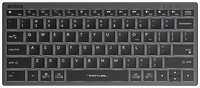 Клавиатура A4TECH Fstyler FX61, USB, серый [fx61 grey]