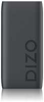 Внешний аккумулятор DIZO Power Bank 10000, цвет серый (DP2281) / Повербанк