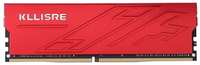 KLLISRE Оперативная память DDR3 8Gb 1600Мгц с радиатором. Красная
