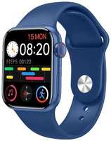 Smart watch / смарт часы / 7 серия / синий / с беспроводной зарядкой / wireless charging