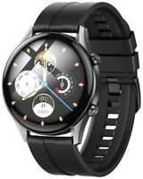 Смарт-часы Hoco Y7, 1.32″, 360x360, IP68, BT5.0, 330 мАч, будильник, шагомер, чёрные