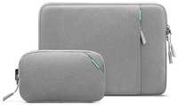 Папка Tomtoc Defender Laptop Sleeve Kit 2-in-1 A13 для Macbook Pro/Air 13″, серая