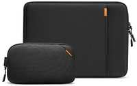 Чехол-папка Tomtoc Defender Laptop Sleeve Kit 2-in-1 A13 для Macbook Pro / Air 13″, черная