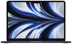 Ноутбук Apple MacBook Air 13 2022 2560x1664, Apple M2, RAM 8 ГБ, SSD 512 ГБ, Apple graphics 10-core, macOS, MLY43, полуночный, английская раскладка