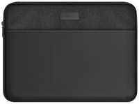 Сумка для ноутбука до 16 дюймов WiWU Minimalist Laptop Sleeve для Macbook Pro 16, черный