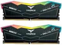 Оперативная память Team Group DDR5 T-Force Delta RGB 48GB (2x24GB) 7600MHz CL36 (36-47-47-84) 1.4V Black (FF3D548G7600HC36EDC0)