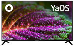 Телевизор BAFF 32Y HD-R, 32 дюйма, HD, Smart TV, YaOS, голосовое управление Алиса, черный