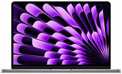 Apple MacBook Air 15″ (M3, 8C CPU/10C GPU, 2024), 8 ГБ, 512 ГБ SSD, « космос»