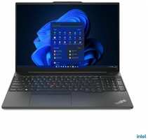 Ноутбук Lenovo ThinkPad E16 Gen1 16 (1920x1200) IPS / Intel Core i7-1355U / 16ГБ DDR4 / 512ГБ SSD / Iris Xe Graphics / Win 11 Pro черный (21JN0073US)