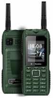 Телефон S Mobile S555 Pro, 4 SIM, зелeный