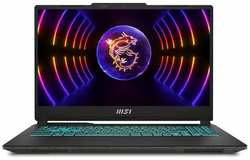 Ноутбук игровой MSI Cyborg 15 A12VF-868RU 9S7-15K111-868, 15.6″, IPS, Intel Core i7 12650H 2.3ГГц, 10-ядерный, 16ГБ DDR5, 512ГБ SSD, NVIDIA GeForce RTX 4060 для ноутбуков - 8 ГБ, Windows 11 Home, черный
