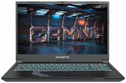 Ноутбук игровой GIGABYTE G5 MF5-H2KZ353SH, 15.6″, 2023, IPS, Intel Core i7 13620H 2.4ГГц, 10-ядерный, 16ГБ DDR5, 512ГБ SSD, NVIDIA GeForce RTX 4050 для ноутбуков - 6 ГБ, Windows 11 Home, черный