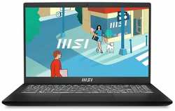 Ноутбук MSI Modern 15 H B13M-021US 9S7-15H411-021, 15.6″, IPS, Intel Core i7 13620H 2.4ГГц, 10-ядерный, 32ГБ DDR4, 1ТБ SSD, Intel Iris Xe graphics, Windows 11 Home