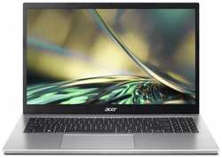 Ноутбук Acer Aspire 3 A315-59-30Z5 NX. K6TEM.005, 15.6″, IPS, Intel Core i3 1215U 1.2ГГц, 6-ядерный, 8ГБ DDR4, 512ГБ SSD, Intel UHD Graphics, без операционной системы, серебристый