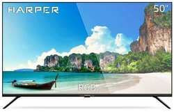 Телевизор Harper 50U751TS (50″/3840x2160/HDMI, USB/DVB-T2, T, C, S, S2/WiFi/SmartTV/-/ UHD 4K)