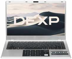 Ноутбук 14.1 DEXP Aquilon C14-ICW300, Intel Celeron N4020C / 8 ГБ / SSD 256 ГБ / Win11, серебристый