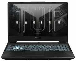 Ноутбук игровой ASUS TUF Gaming A15 FA506NC-HN063 90NR0JF7-M005D0, 15.6″, IPS, AMD Ryzen 5 7535HS 3.3ГГц, 6-ядерный, 16ГБ DDR5, 512ГБ SSD, NVIDIA GeForce RTX 3050 для ноутбуков - 4 ГБ, без операцион