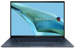 Ноутбук Asus Zenbook S UX5304MA-NQ172 Core Ultra 7 155U 16Gb SSD1Tb Intel Graphics 13.3″ OLED 3K (2880x1800) noOS blue WiFi BT Cam Bag (90NB12V3-M00B20)