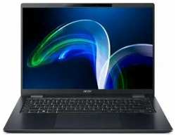 Ноутбук Acer TravelMate TMP614P-52-758G Intel Core i7 1165G7, 2.8 GHz - 4.7 GHz, 16384 Mb, 14″ WUXGA 1920x1200, 1000 Gb SSD, DVD нет, Intel Iris Xe Graphics, Windows 11 Professional, черный, 1.13 кг, NX. VSZER.006
