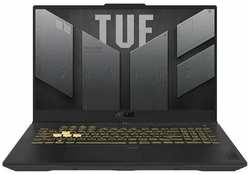 Игровой ноутбук ASUS TUF Gaming F17 FX707ZU4-HX058, 17.3″ (1920x1080) IPS 144Гц / Intel Core i7-12700H / 16ГБ DDR4 / 512ГБ SSD / GeForce RTX 4050 6ГБ / Без ОС, серый (90NR0FJ5-M00370)