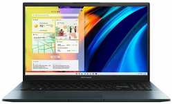 Ноутбук ASUS Vivobook Pro 15 OLED M6500XU-MA104, 15.6″ (2880x1620) OLED 120Гц / AMD Ryzen 9 7940HS / 16ГБ DDR5 / 1ТБ SSD / GeForce RTX 4050 6ГБ / Без ОС, синий (90NB1201-M00420)