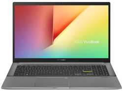 Ноутбук ASUS Vivobook S15 S533EA-BQ330, 15.6″ (1920x1080) IPS / Intel Core i5-1135G7 / 16ГБ DDR4 / 512ГБ SSD / Iris Xe Graphics / Без ОС, черный [90NB0SF3-M06140]