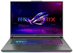 Ноутбук ASUS ROG STRIX G18 G814JI-N6062, 18″ (2560x1600) IPS 240Гц / Intel Core i9-13980HX / 16ГБ LPDDR5 / 1ТБ SSD / GeForce RTX 4070 8ГБ / Без ОС, серый [90NR0D01-M002U0]