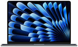 13.6″ Ноутбук Apple MacBook Air 13″ (M3, 8C CPU / 10C GPU, 2024), 8 ГБ, 512 ГБ SSD, «полуночный черный» MRXW3