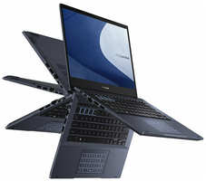 Ноутбук ASUS ExpertBook B5 Flip B5402FVA-HY0278 14 (1920x1080) IPS сенсорный / Intel Core i5-1340P / 8ГБ DDR5 / 1ТБ SSD / Iris Xe Graphics / Без ОС черный (90NX