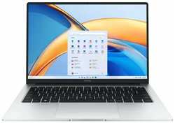 14″ Ноутбук Honor MagicBook X 14 Plus, 1920x1200 IPS, AMD Ryzen 7 8845HS (3.8 ГГц), RAM 16 ГБ LPDDR5х, SSD 1024 ГБ, AMD Radeon 780M, Windows 11 Pro +MS Office 2021 Pro, Русская раскладка