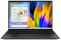 Ноутбук ASUS Zenbook 14X OLED UM5401QA-L7256, 14″ (2880x1800) OLED 90Гц / AMD Ryzen 7 5800H / 16ГБ LPDDR4X / 1ТБ SSD / Radeon Graphics / Без ОС, черный 90NB0UR5-M00FZ0