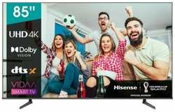 Телевизор Hisense 85A6BG, 85″, 3840x2160, DVB-T/T2/C/S2, HDMI 3, USB 2, Smart TV