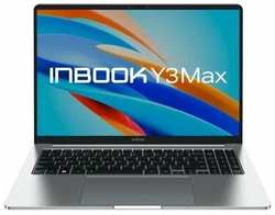 Ноутбук Infinix Inbook Y3 MAX YL613 IPS WUXGA (1920x1200) 71008301534 Серебристый 16″ Intel Core i5-1235U, 8ГБ DDR4, 512ГБ SSD, Iris Xe Graphics, Windows 11 Home