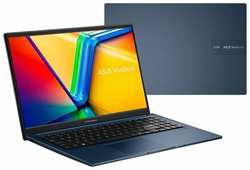 Ноутбук Asus Vivobook, X1504ZA , Intel Core i3-1215U, 8 Гб ОЗУ, SSD 512 Гб, Windows 11, Подсветка клавиатуры. Русская клавиатура