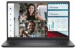 Ноутбук Dell Vostro 3520 3520-3850 15.6″ 1920x1080 Intel Core i3 1215U, 8Gb RAM, 512Gb SSD черный, без OC (3520-3850)