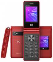 Телефон BQ 2412 Shell Duo, 2 SIM, красный