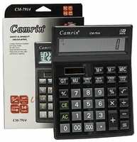 Калькулятор настольный 14-разрядный CM-7914 2питания 150*210мм черный (33126)