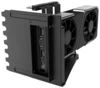 NZXT Комплект для вертикального монтажа графического процессора, чёрный (NZXT Vertical GPU Mounting Kit)