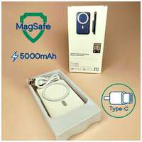 OEM MagSafe, компактный внешний аккумулятор 5000 mAh для телефона, беспроводная быстрая зарядка, MagSafe power bank, quick charge