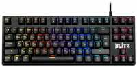 Клавиатура Defender Blitz GK-240L RU, игровая, с подсветкой, из пластика, 1 шт